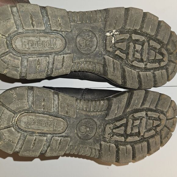 Australian UBBK Redback Men's Bobcat Slip-on Boots Soft Toe 10 AU 11 US 12 BLACk - Picture 14 of 14